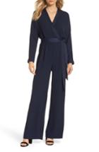 Women's Eliza J Surplice Jumpsuit - Blue