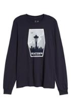 Men's Casual Industrees Foul Weather Fans T-shirt, Size - Blue