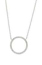 Women's Carriere Medium Diamond Circle Pendant Necklace (nordstrom Exclusive)
