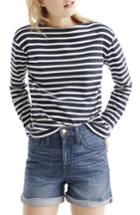 Women's J.crew High Rise Denim Shorts - Blue