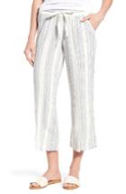 Women's Wit & Wisdom Drawstring Stripe Crop Sailor Pants