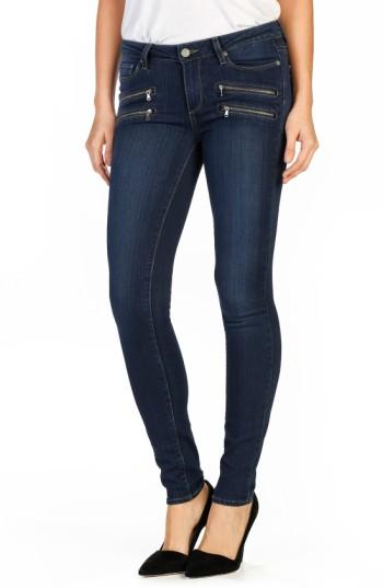 Women's Paige Transcend - Edgemont Ultra Skinny Jeans - Blue