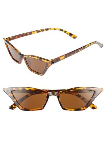 Women's Shady Lady 50mm Geometric Sunglasses - Tortoise