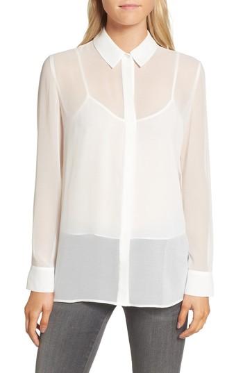Women's Trouve Layered Blouse - Ivory