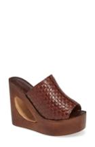 Women's Jeffrey Campbell Comeback Wedge M - Brown