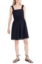 Women's Madewell Jacquard A-line Minidress, Size - Black