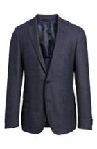 Men's Boss Hugo Boss Roan Extra Trim Fit Stretch Wool Blend Blazer S - Blue