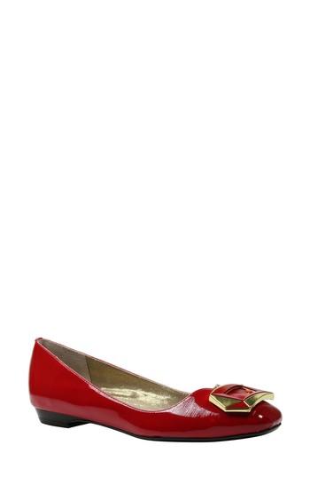 Women's J. Renee Tustin Skimmer Flat B - Red