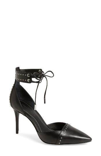 Women's Kendall + Kylie Cora Ankle Strap Pump M - Black