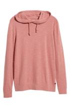 Men's Faherty Slub Cotton Hoodie - Red