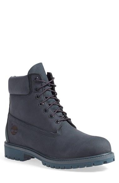Men's Timberland 'six Inch Classic Boots Series - Premium' Boot .5 M - Blue