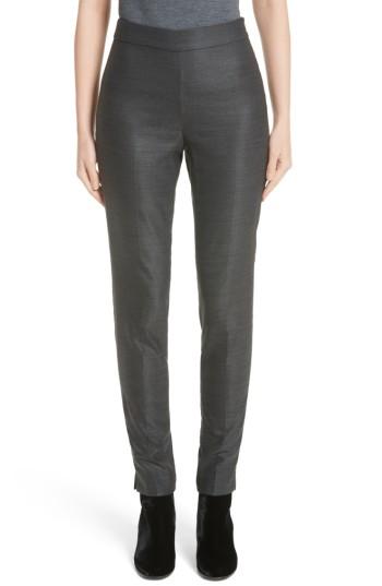 Women's St. John Collection Stretch Birdseye Skinny Pants