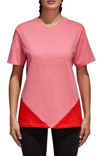 Women's Adidas Originals Clrdo Tee - Pink