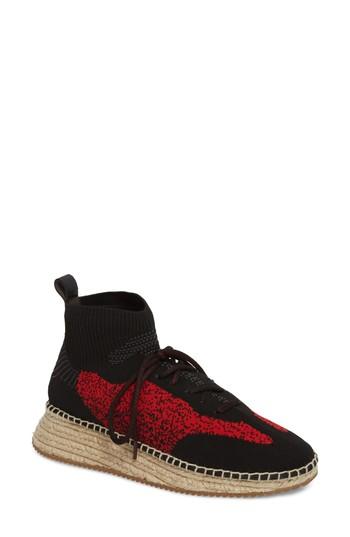 Women's Alexander Wang Dakota Espadrille Sock Sneaker Us / 37eu - Black