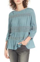 Women's Hinge Shirred Crepe Top