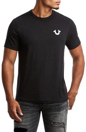 Men's True Religion Brand Jeans Capital T-shirt - Blue