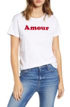 Women's French Connection Amour Graphic Tee - White