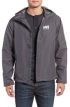 Men's Helly Hansen 'seven J' Waterproof & Windproof Jacket, Size - Grey