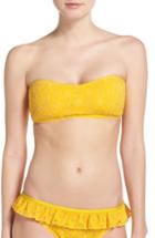 Women's Kate Spade New York Bandeau Bikini Top - Yellow
