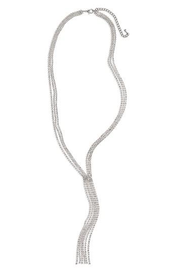 Women's Topshop Glitzy Lariat Necklace