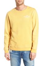 Men's Frame Vintage Crewneck Sweatshirt - Yellow