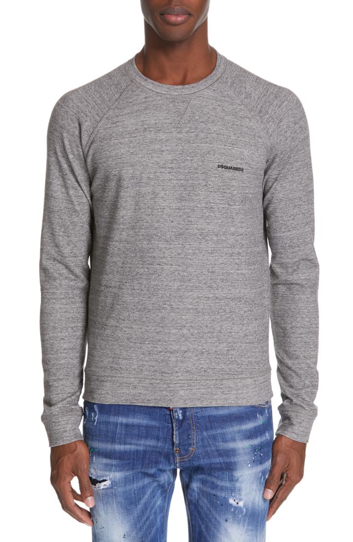 Men's Dsquared2 Logo Sweatshirt - Grey