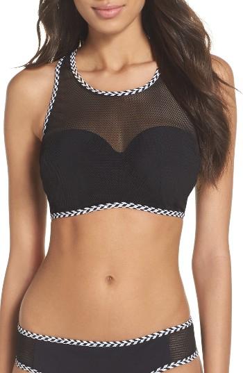 Women's Blush By Profile Desert Palm Underwire Bikini Top