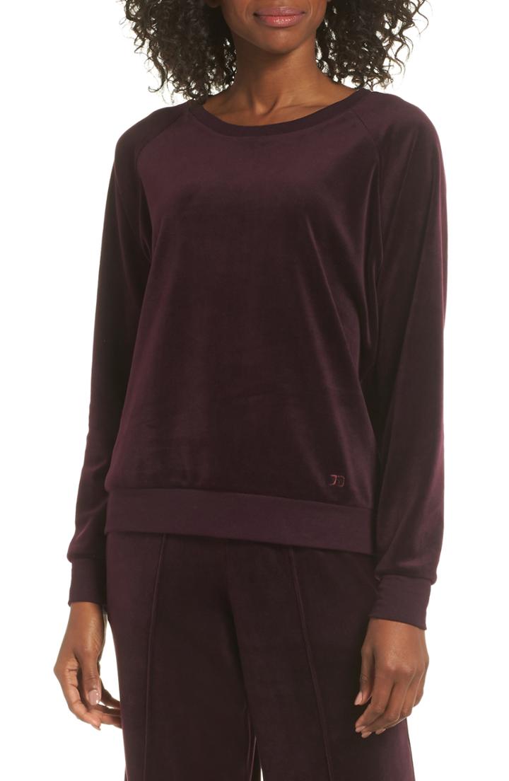 Women's Joe's Raglan Sleeve Sweatshirt - Purple