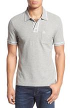 Men's Original Penguin 'earl' Pique Polo, Size - Grey