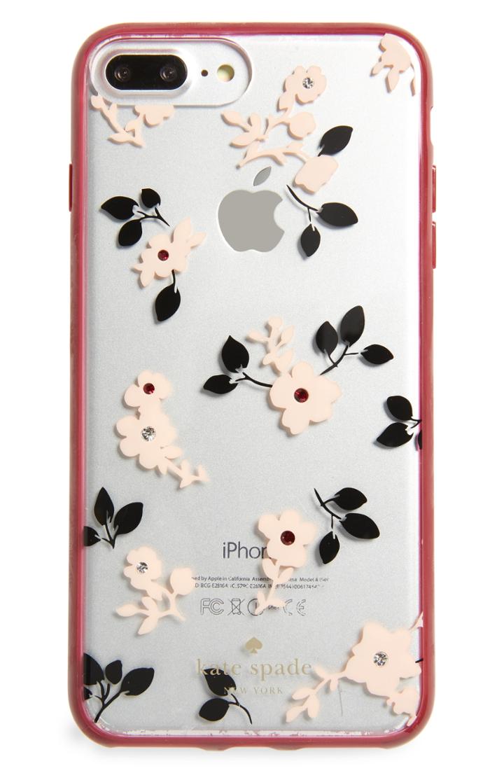 Kate Spade New York Jeweled Camellia Iphone 7/8 & 7/8 Case -