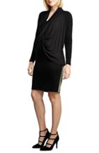 Women's Maternal America Front Drape Nursing Dress