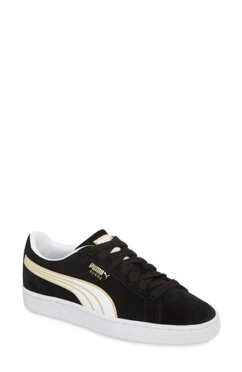 Women's Puma Varsity Stripe Sneaker .5 M - Black