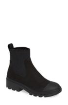 Women's Eileen Fisher Teddy Bootie .5 M - Black