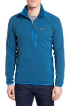 Men's Patagonia Performance Pullover, Size - Blue