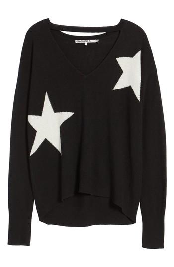 Women's Pam & Gela Cutout V-neck Sweater