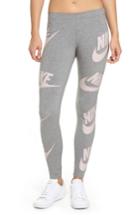 Women's Nike Sportswear Graphic Leggings - Grey