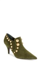 Women's Tory Burch Georgina Studded Loafer Bootie M - Green