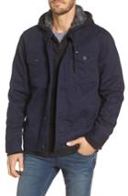 Men's Hurley Mac Trucker 3.0 Hooded Jacket - Blue