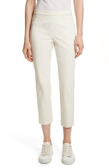 Women's Theory Basic Pull-on Pants - White