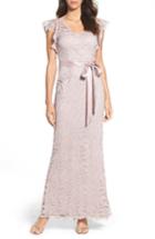 Women's Adrianna Papell Lace Gown - Purple