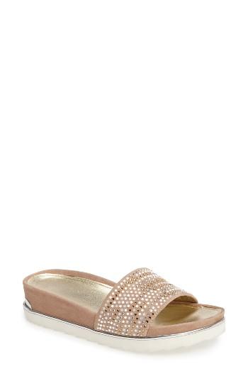 Women's Donald J Pliner 'cava' Slide Sandal .5 M - Beige