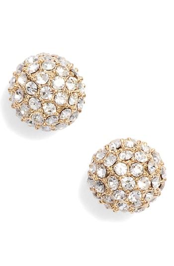 Women's Nordstrom Pave Sphere Stud Earrings