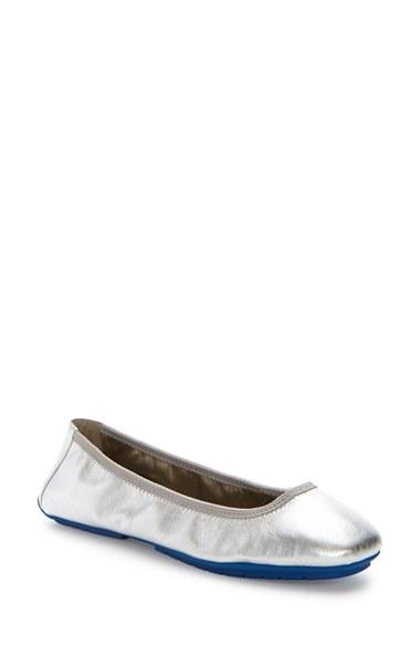 Women's Me Too 'tru Blu' Flat M - Metallic