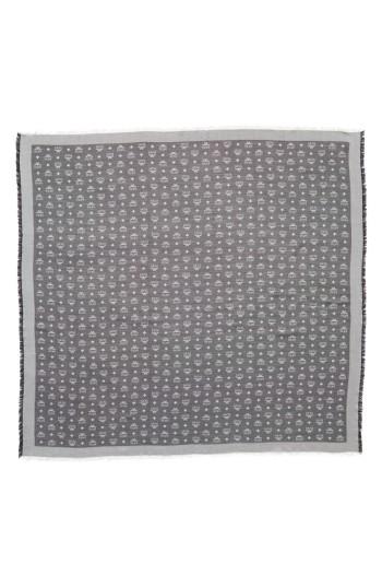 Women's Mcm Monogram Scarf, Size - Grey