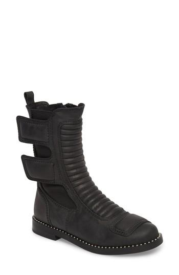 Women's Jeffrey Campbell Police Boot M - Black