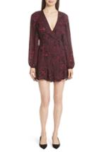 Women's A.l.c. Embry Print Silk Wrap Dress