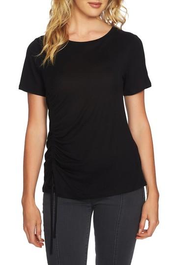 Women's 1.state Cinch Hem Tee, Size - Black