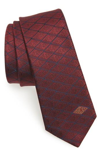 Men's Gucci New Logo Silk Tie, Size - Red