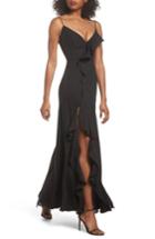 Women's Fame And Partners Callais Ruffle Gown