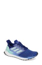 Women's Adidas Solarboost Running Shoe .5 M - Blue/green